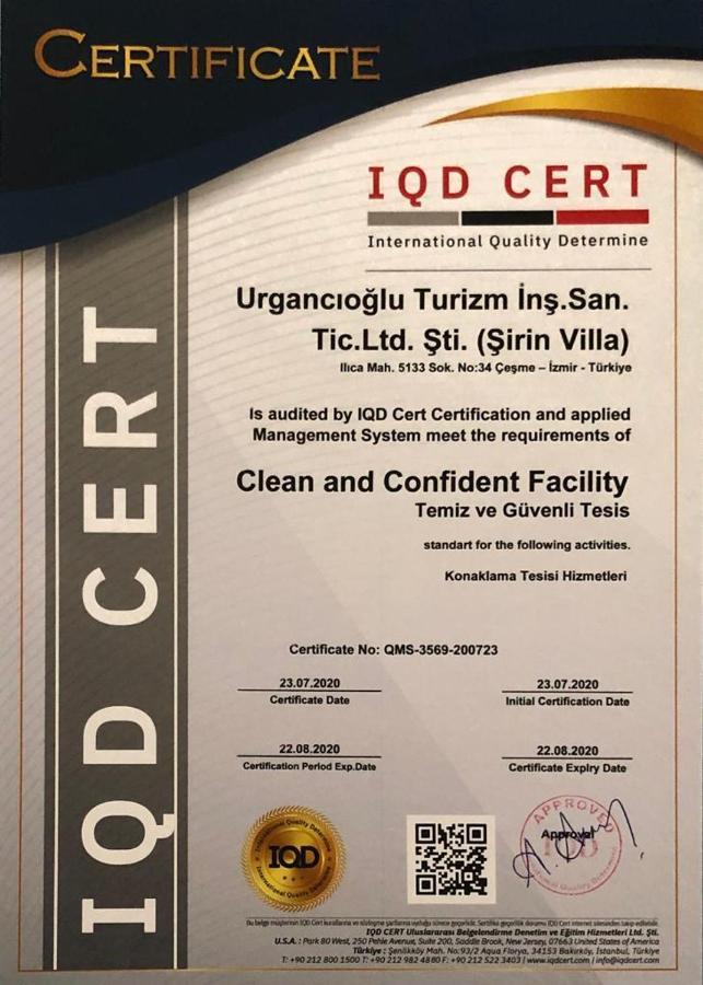 Sirin Villa Cesme Ngoại thất bức ảnh